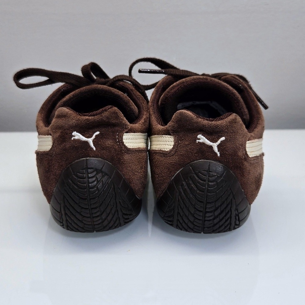 Vintage Y2K Puma Speedcat OG Racing Sneakers Womens 7.5 Chocolate Brown Suede - Picture 4 of 10